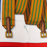 Hermès Sangles Silk 90 Scarf Tuch