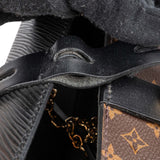 Louis Vuitton Monogram Canvas & Noir Epi Leather Glasses Case Crossbody Bag