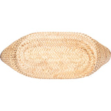 Balenciaga Raffia Leather Panier Basket Handbag