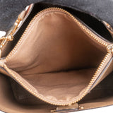 Coach Signature Monogram Heart Print Mollie Bucket Handbag