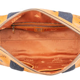 MCM Monogram Visetos Boston Handbag
