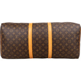 Louis Vuitton Monogram Canvas Keepall 55 Travel Bag