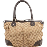 Gucci Monogram GG Canvas Sukey Tote Handbag
