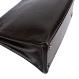 [🔄️B11 / F23] Hermès Box Calf Kelly 32 Sellier Handbag - vintageandkickz