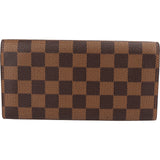 Louis Vuitton Monogram Damier Ebene Canvas Emilie Wallet