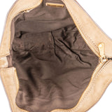 Miu Miu Brown Suede Leather Tote Handbag