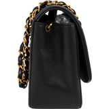 Chanel Quilted Lambskin 24K Gold Small Diana Single Flap Crossbody Bag