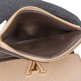Louis Vuitton Taurillon Leather Lockme Compact Wallet