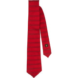 Louis Vuitton Striped Monogram Pattern Silk Tie Krawatte