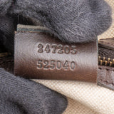 Gucci Monogram GG Canvas  Web Boston Bag Handbag