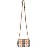 Burberry Tweed Check Lola Small Bouclé TB Crossbody Bag