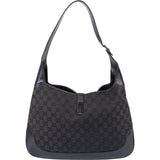 Gucci Monogram GG Canvas Jackie Shoulder Bag