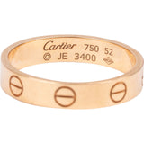 Cartier Au 750 Gold LOVE Wedding Band Ring (#52)