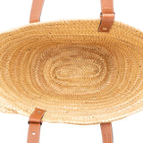 Loewe Palm Leaf Basket Raffia Shoulder Bag Medium