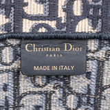 Christian Dior Trotter Monogram Oblique Jacquard  Book Tote Handbag
