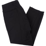 Prada Black Cotton Button Up Pants Trousers (IT52)