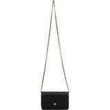 Chanel Quilted Lambskin Wallet On Chain Crossbody Bag