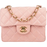 Chanel Quilted Lambskin 24K Gold Single Flap Crossbody Bag