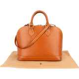 Louis Vuitton Brown Epi Leather Alma PM Handbag