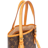 Louis Vuitton Monogram Canvas Bucket PM Shoulder Bag
