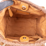 Burberry Haymarket Check Small Dinton Cube Drawstring Handbag
