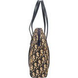 Christian Dior Trotter Monogram Canvas Vintage Emblem Boston Shoulder Bag