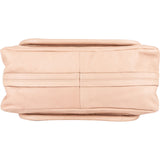 Chloé Pink Grained Leather Paraty Shoulder Bag