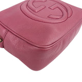 Gucci Pink Leather Soho Disco Crossbody Bag