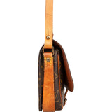 [🔄️B14 / F31] Louis Vuitton Monogram Canvas Cartouchiere PM Crossbody Bag - vintageandkickz