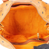 MCM Monogram Visetos Boston Handbag