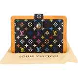 Louis Vuitton Monogram Murakami Multicolor Compact Clip Wallet
