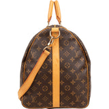 Louis Vuitton Monogram Canvas Keepall 55 Bandoulière Travel Bag