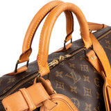 Louis Vuitton Monogram Canvas Keepall 60 Bandoulière Travel Bag