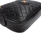 Chanel Quilted Lambskin Vintage Camera Crossbody Bag