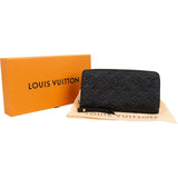 Louis Vuitton Monogram Empreinte Leather Zippy Wallet