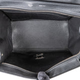 Céline Grained Calfskin Suede Trapeze Handbag