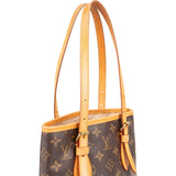 Louis Vuitton Monogram Canvas Bucket PM Shoulder Bag