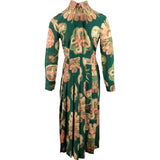 Gucci Green Floral Print Summer Dress (IT42)