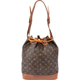 Louis Vuitton Monogram Canvas Sac Noé Grande Shoulder Bag