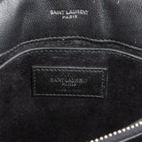 Yves Saint Laurent Metallic Crinkled Matelassé  Leather Loulou Crossbody Bag