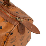 MCM Monogram Visetos Boston Handbag