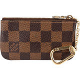 Louis Vuitton Monogram Damier Ebene Canvas Cles Key Pouch Wallet