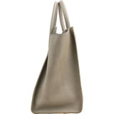Céline Green Smooth Leather Large Luggage Handbag