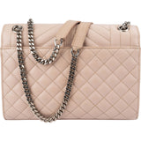 Yves Saint Laurent Grain De Poudre Matelassé Medium Envelope Crossbody Bag