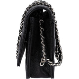 Chanel Quilted Caviar Leather Wallet On Chain Crossbody Bag