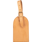 [🔄️B10 / F50] Louis Vuitton Vachetta Leather Luggage Tag - vintageandkickz