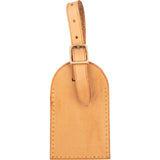 [🔄️B10 / F50] Louis Vuitton Vachetta Leather Luggage Tag - vintageandkickz