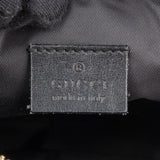 Gucci Black Monogram GG Canvas Pochette Handbag
