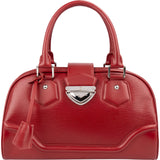 Louis Vuitton Red Epi Leather Montaigne GM Handbag