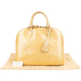 Louis Vuitton Monogram Vernis Alma PM Handbag